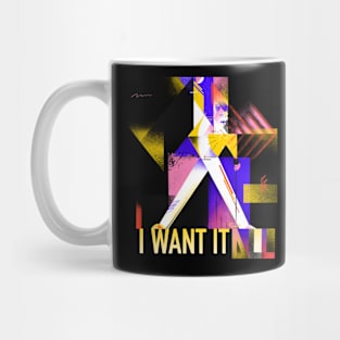 Freddie Mercury I WANT IT ALL Mug